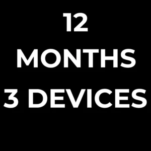 12 Months 3 Devices